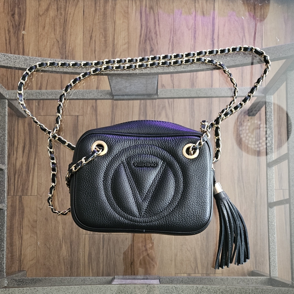 Valentino Dalila Dollaro Black w/ Gold